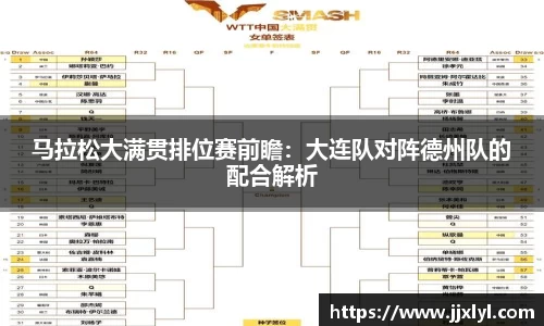 马拉松大满贯排位赛前瞻：大连队对阵德州队的配合解析